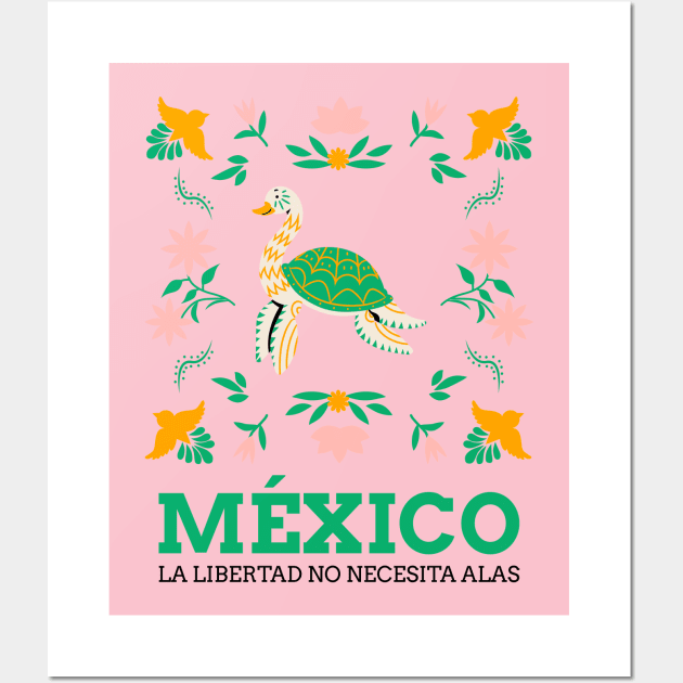 Mexico Mexican Mexicano Mexicana Chicano Chicana Wall Art by Tip Top Tee's